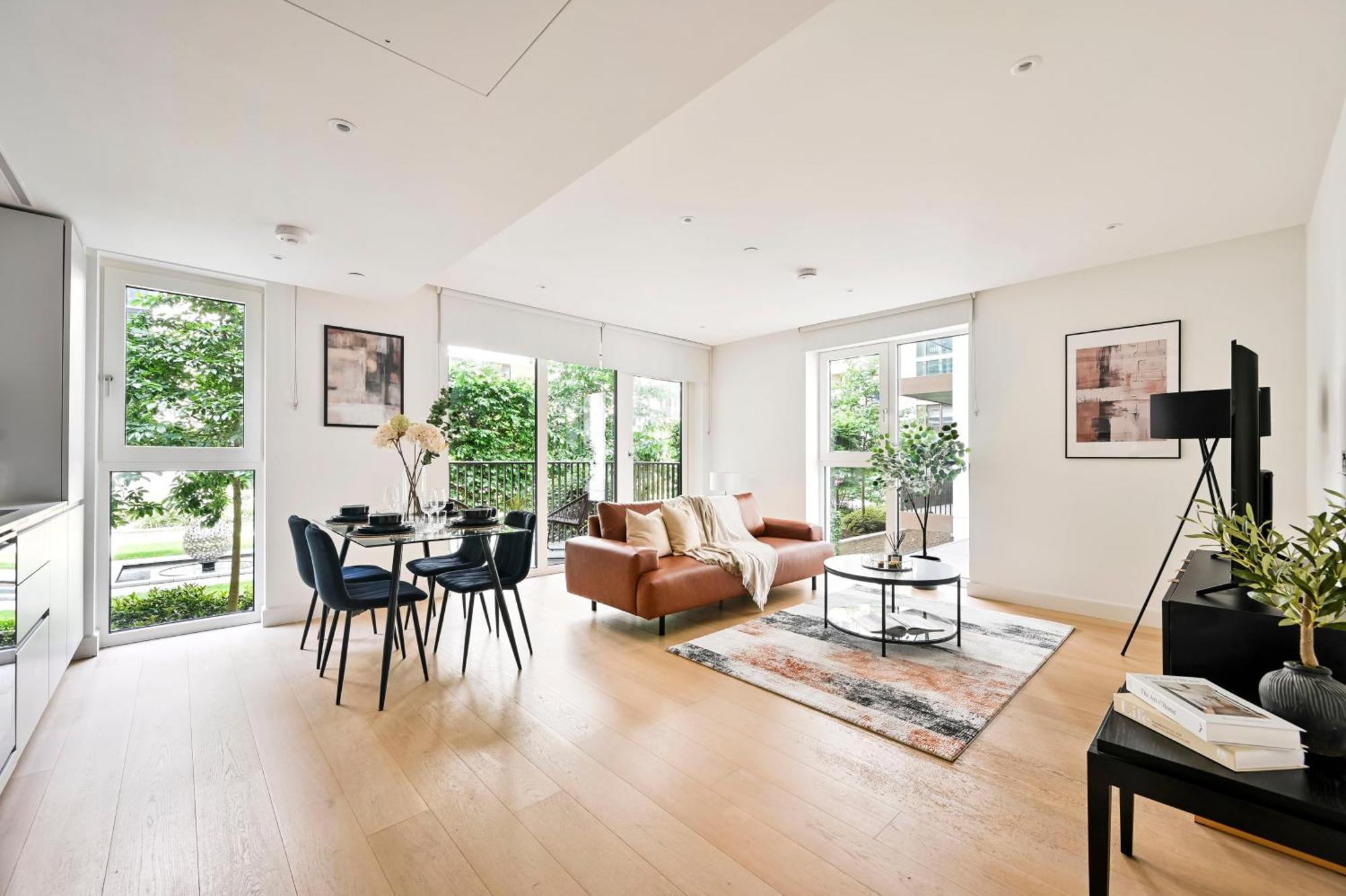 Apartamento Luxury In White Living - Ideal For Family & Business Londres