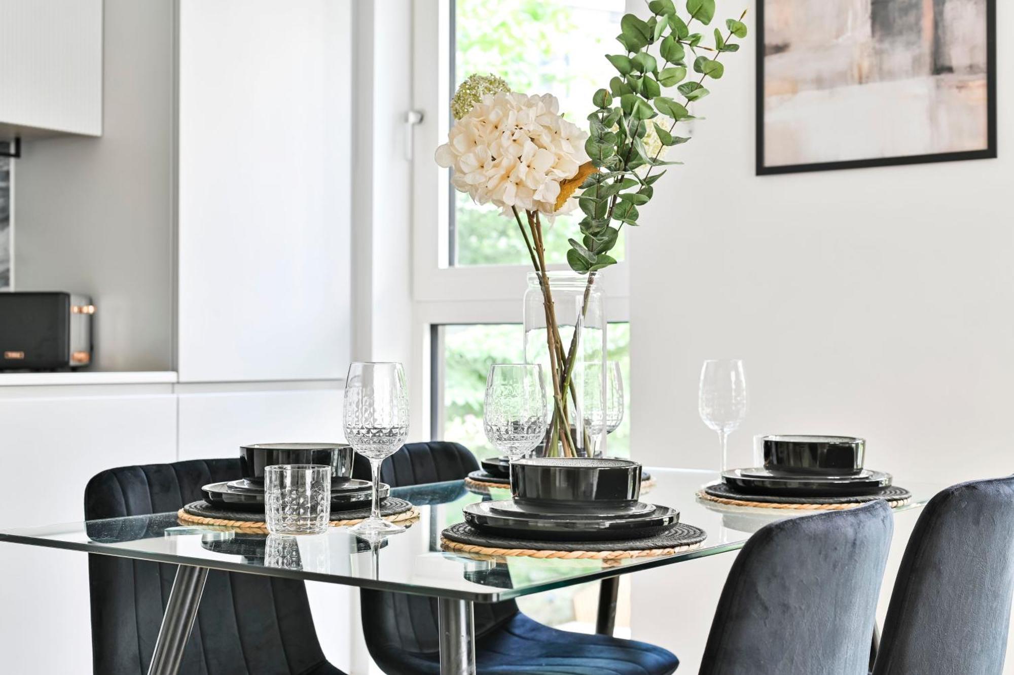 Apartamento Luxury In White Living - Ideal For Family & Business *